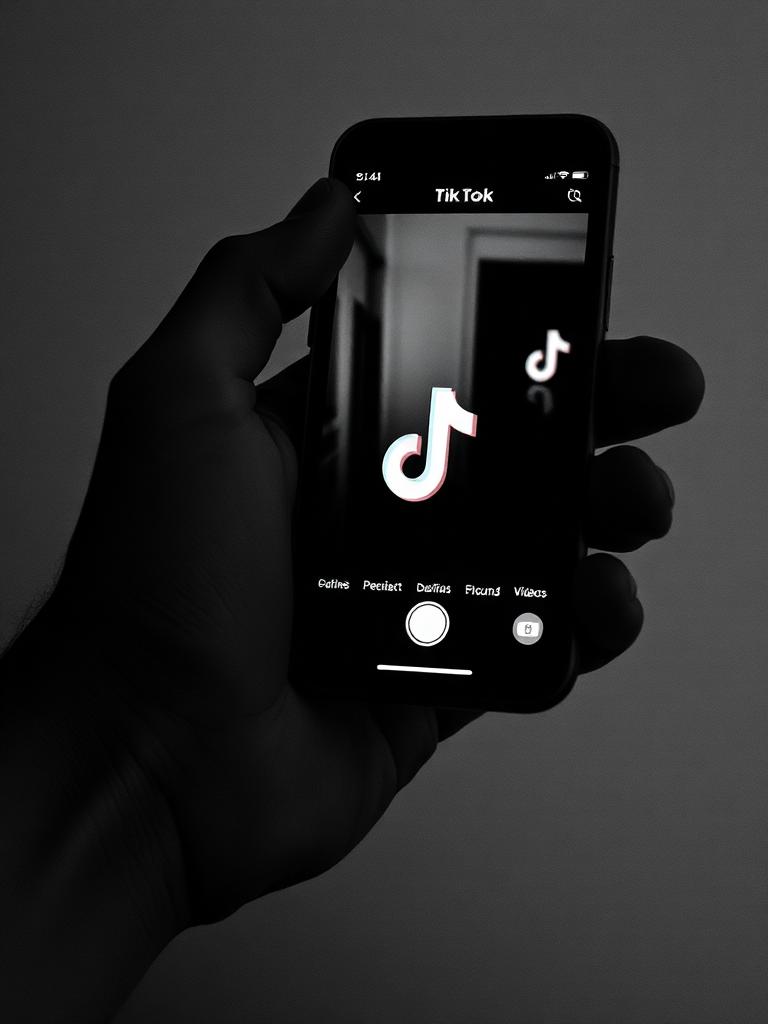 Phone playing a vertical short-form clip
